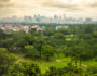 View of Manila in the Philippines from the Marriott hotel